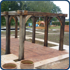 Oak Pergola